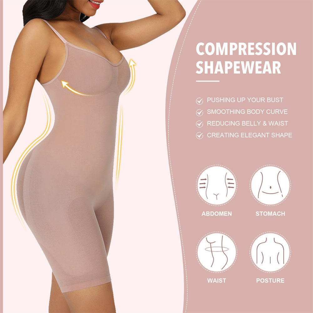 Faja moldeadora de cuerpo completo sin costuras y alisadora SheCurve® (paquete BOGO)