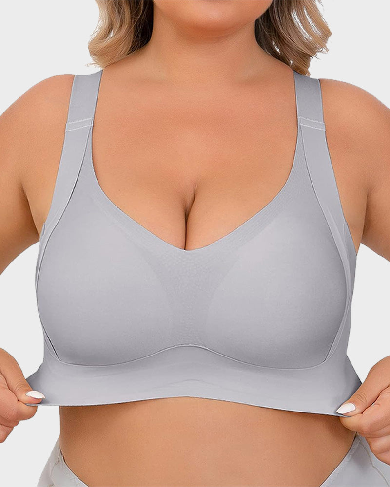 Soutien-gorge confort Shecurve® Enhanced avec ajustement de maintien - Gris