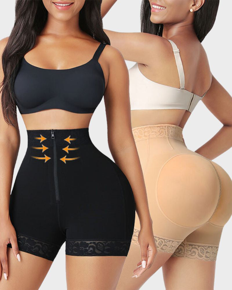 SheShape® Boned Sculpt High Waist Shorts