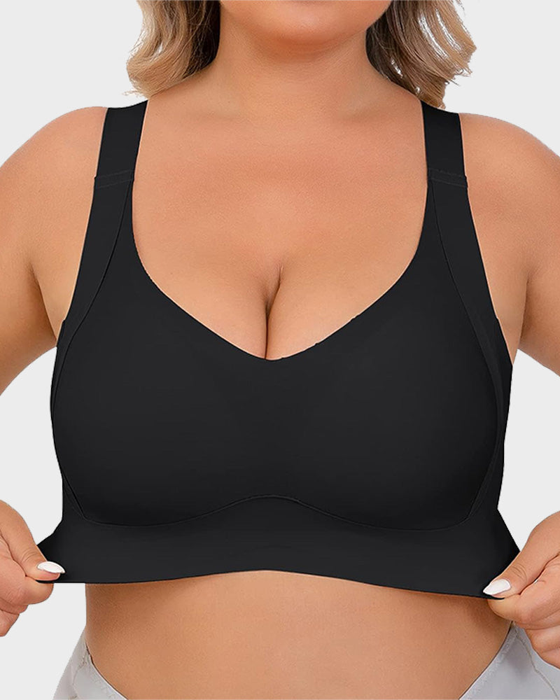 Daily Comfort Wireless Shaper Bra-Grey