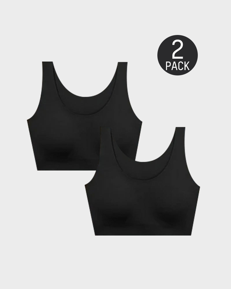 Ultra Comfort Wirefree Bra(2 pieces）