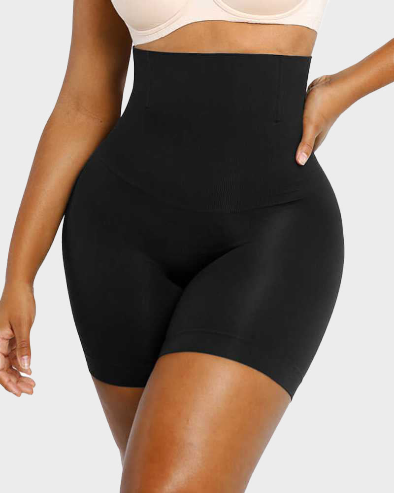 SheShape® Comfort High-Waist Boned Shapewear Shorts