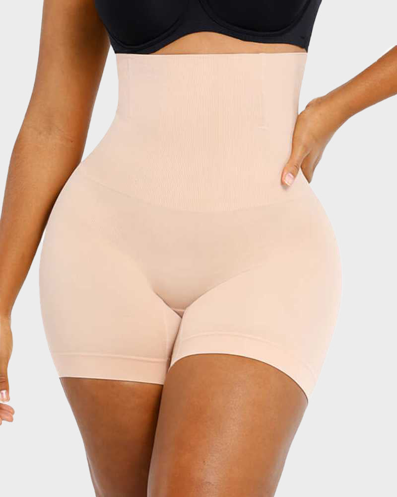 SheShape® Comfort High-Waist Boned Shapewear Shorts