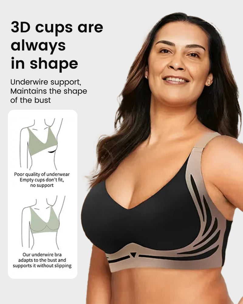 Soutien-gorge push-up sans fil SHECURVE®