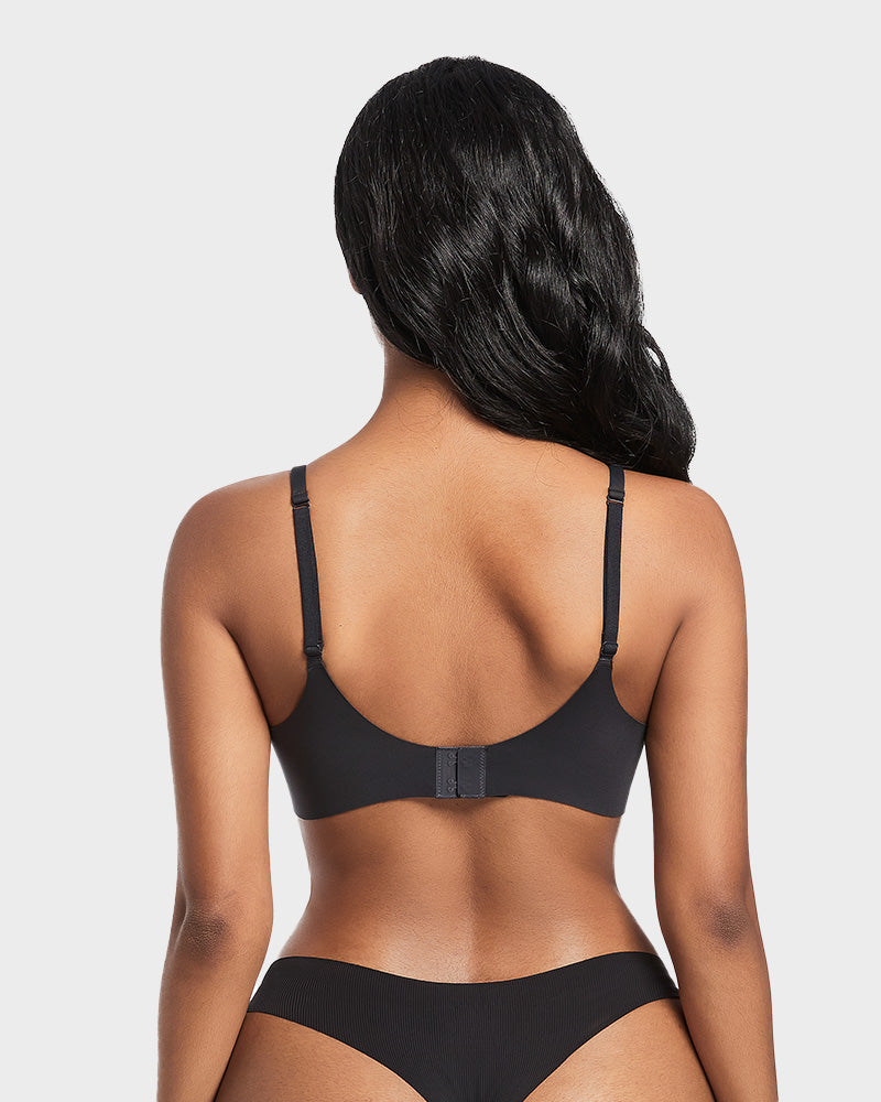 Sujetador push-up para pezones - Negro 