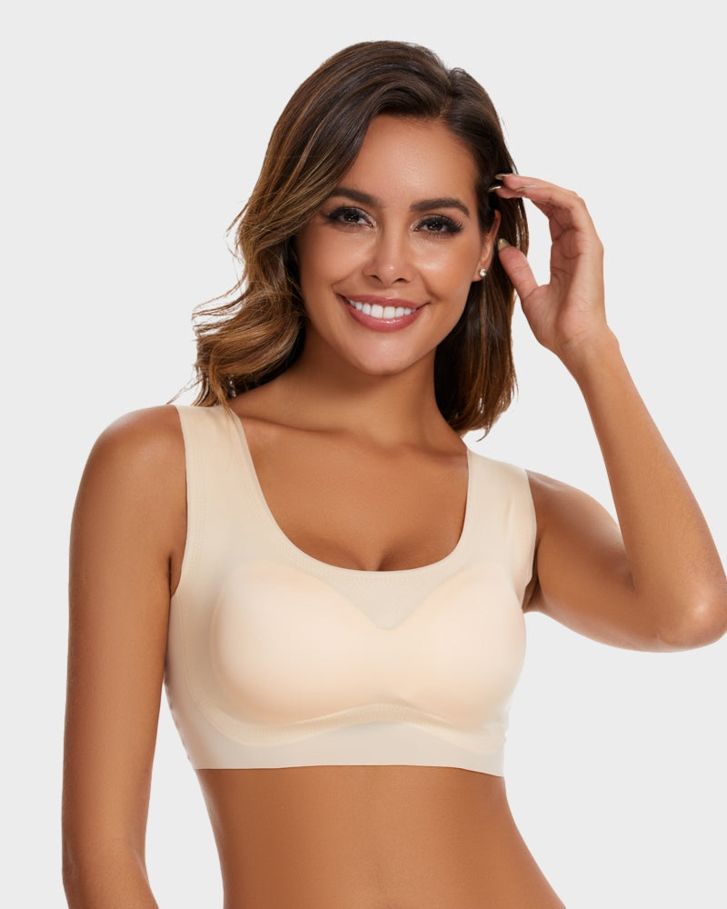 Ultra Comfort Wirefree Bra(2 pieces）