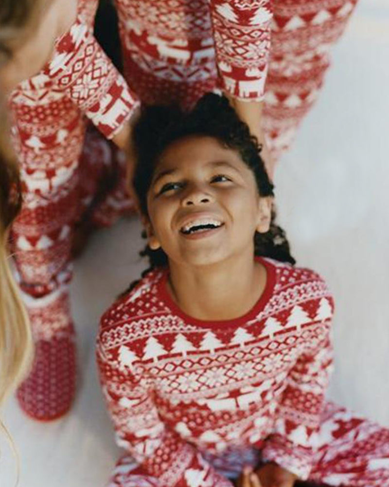 Ensemble de pyjama assorti pour la famille de Noël