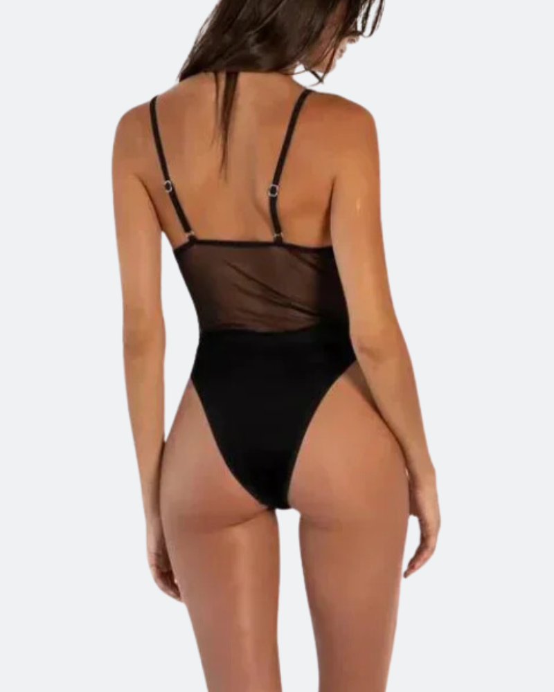 SheShape One-Piece Tan Through Swimsuit