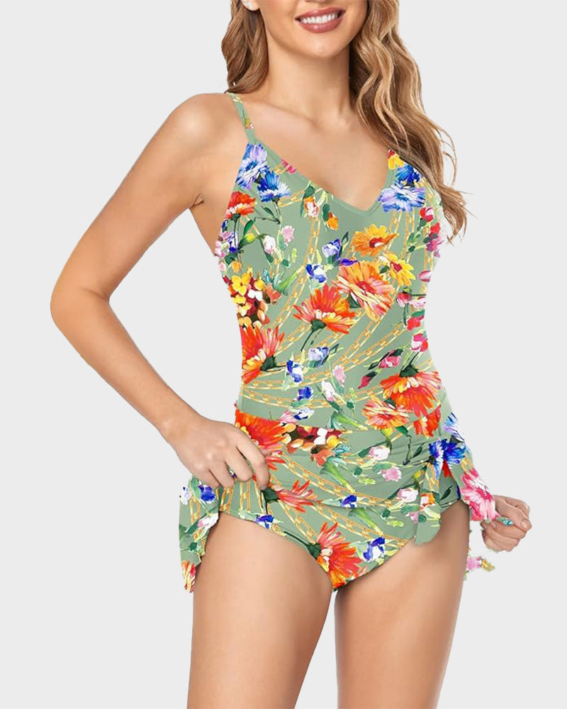 Maillot de bain une pièce taille plus slim à effet gainant pour femme SheCurve® 