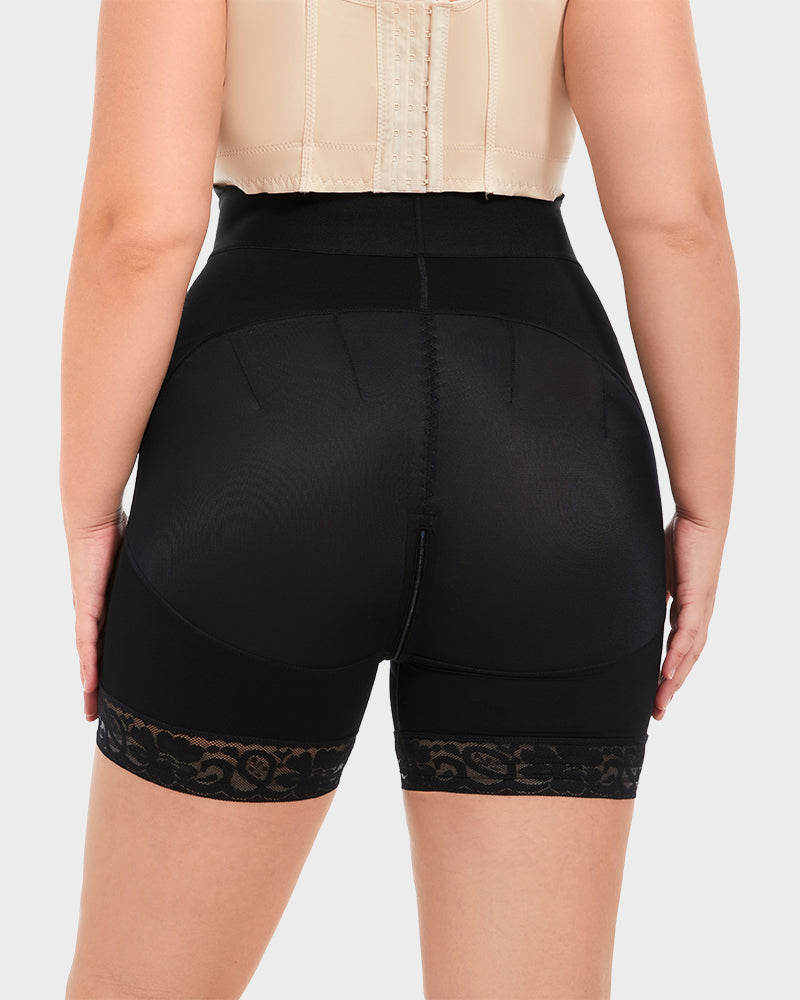 Boned Sculpt Ultra High Waist Shorts