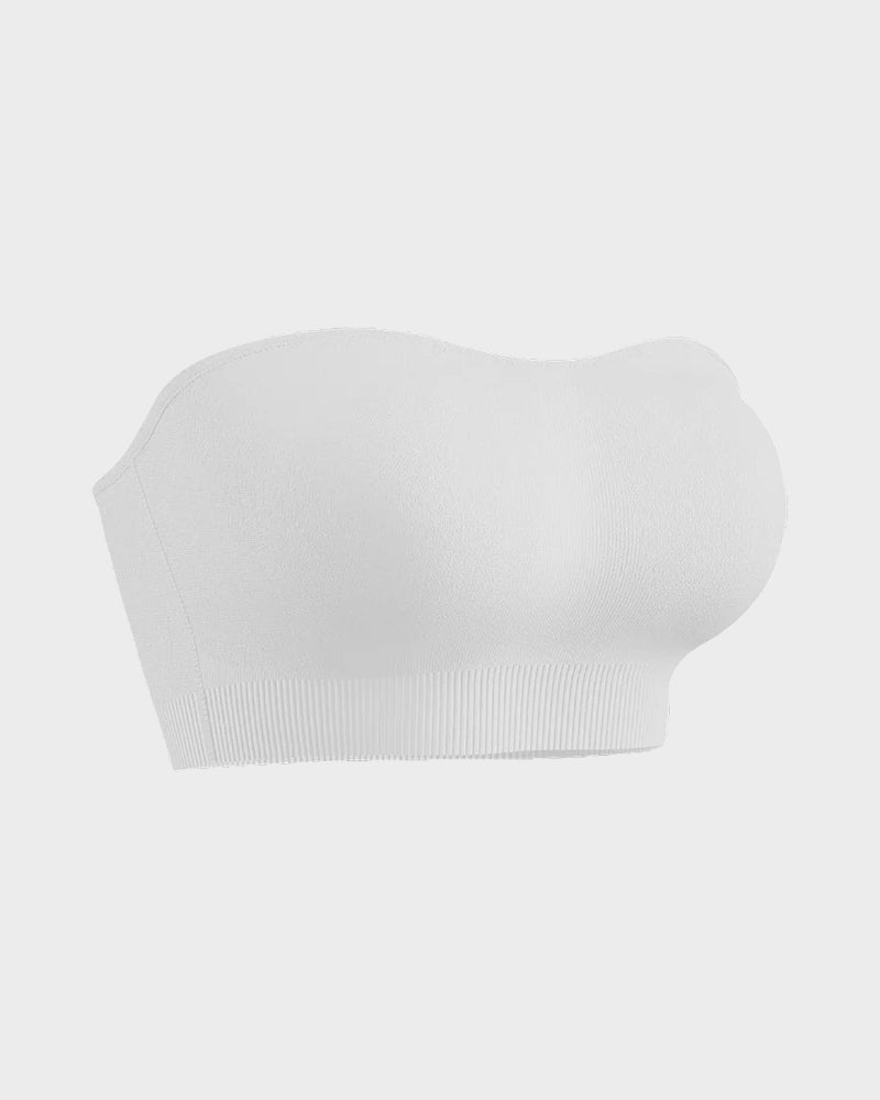 Non-Slip Bandeau Seamless Wireless Strapless Bra