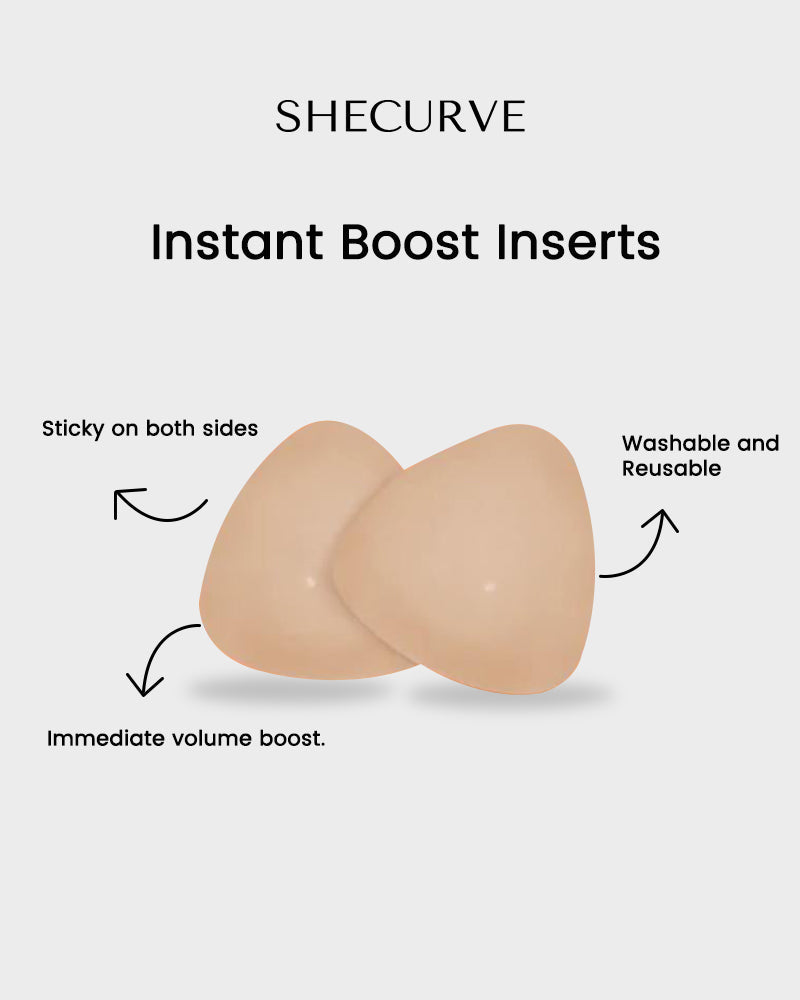 Almohadillas adhesivas para levantamiento de senos SheCurve® Instant Boost (2 pares)