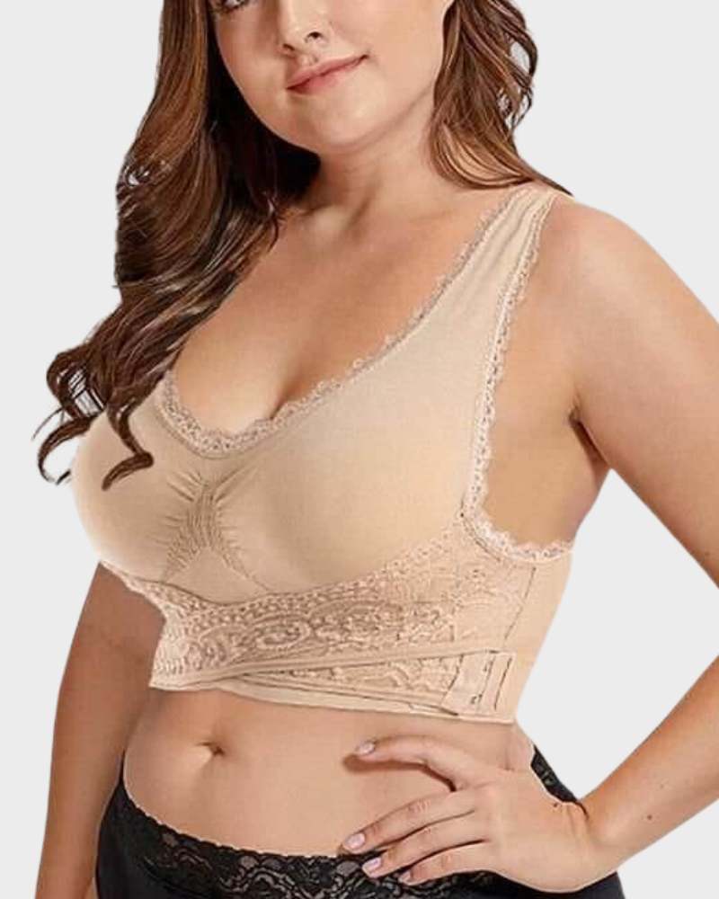 Breathable Comfort Push Up Lace Bra