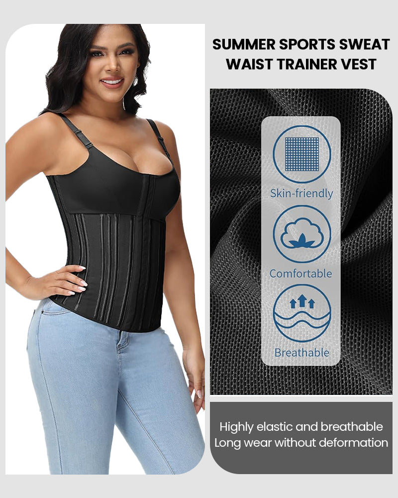 Push-Up Sculpting Corset Vest Shapewear