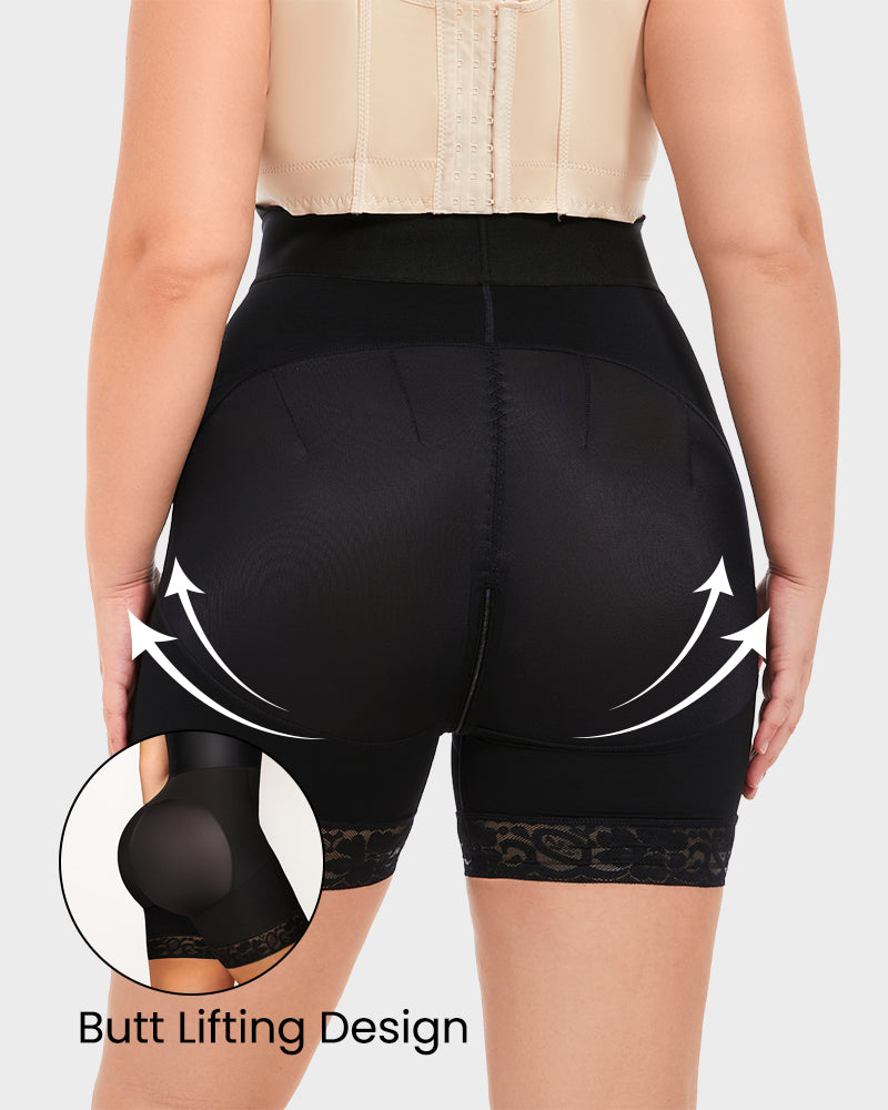 Boned Sculpt Ultra High Waist Shorts