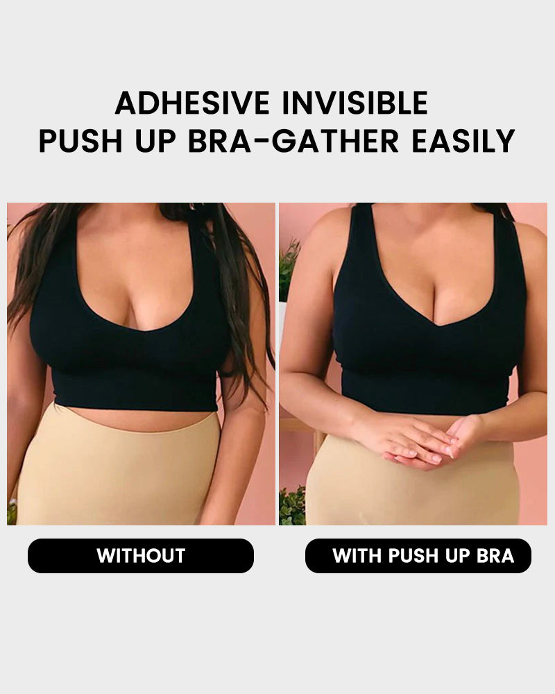 Sujetador push up invisible y pegajoso SheCurve® (paquete de 2)