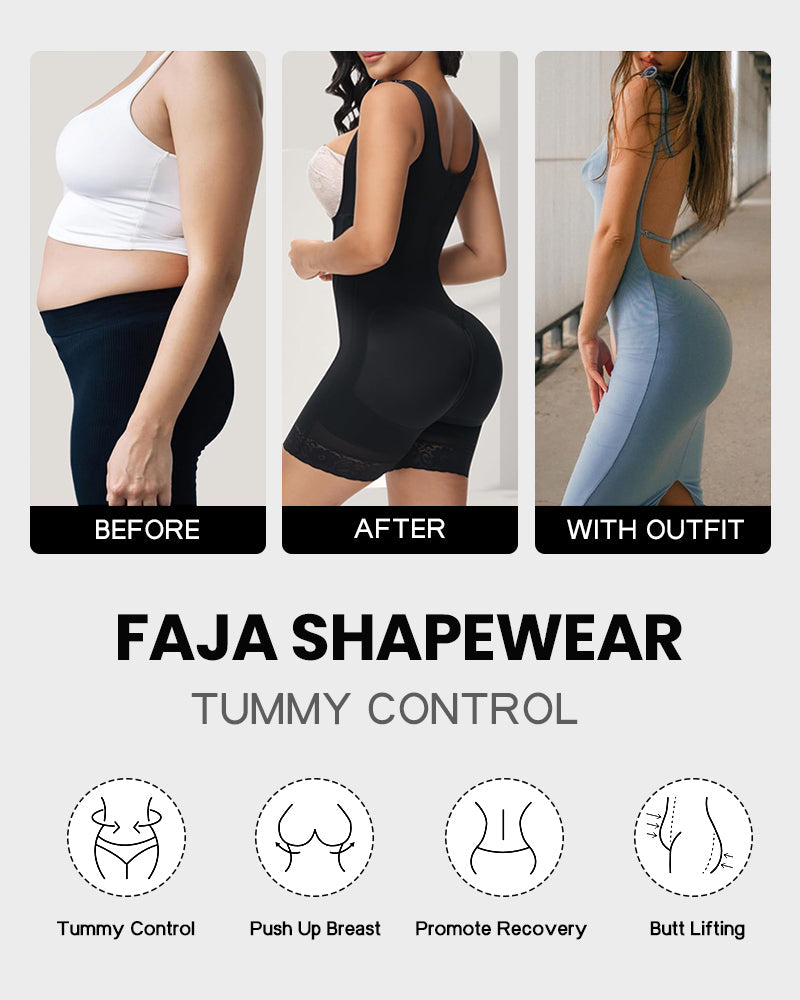 Prenda de compresión posoperatoria para abdominoplastia SheCurve®