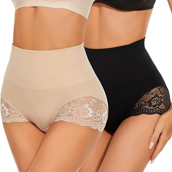 Lace-Trim Shaping Brief Panty