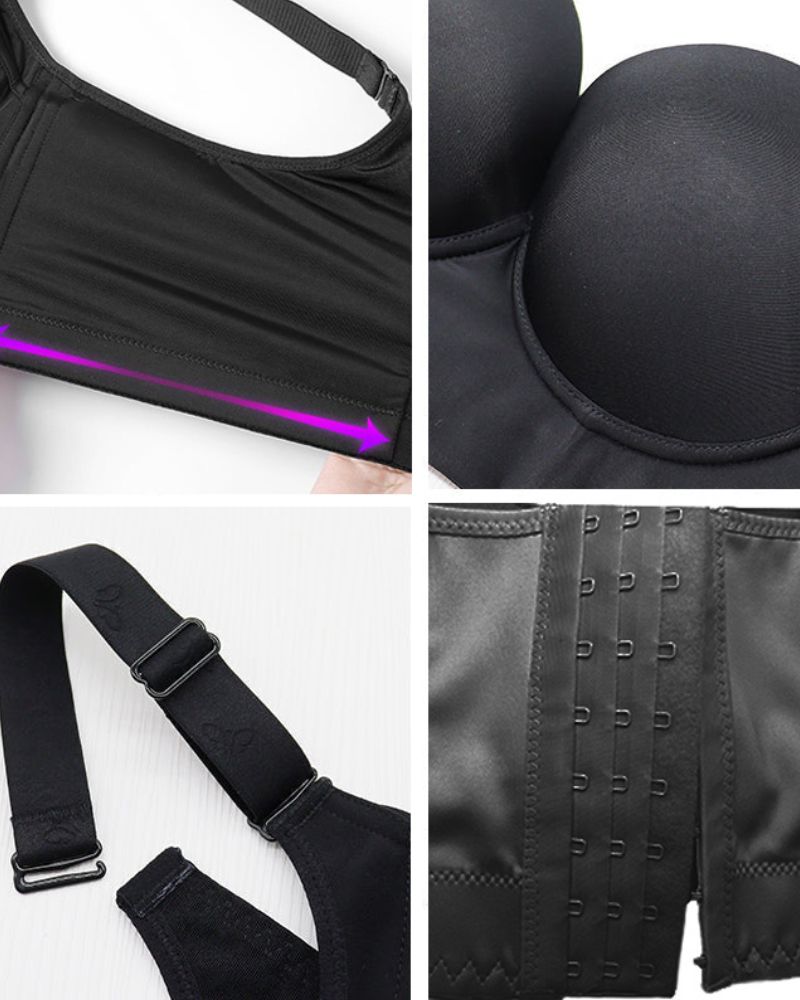 Soutien-gorge lissant à couverture intégrale SheCurve® - Noir