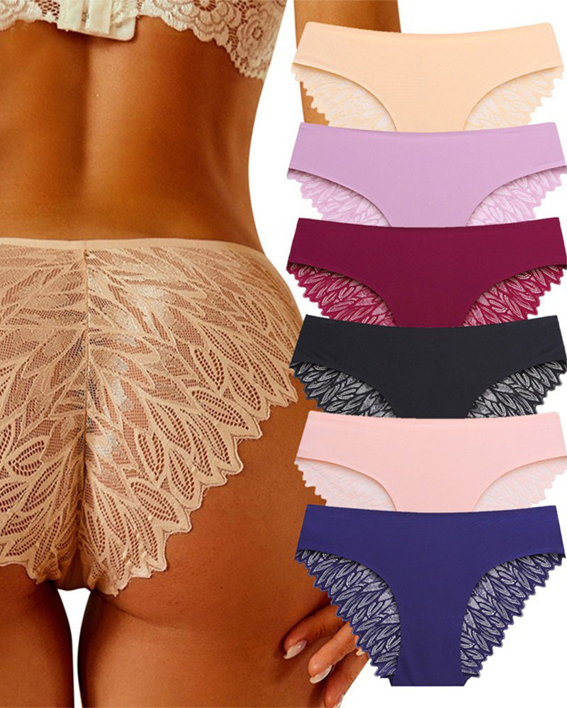 Culotte coquine invisible en dentelle SheCurve® sans coutures