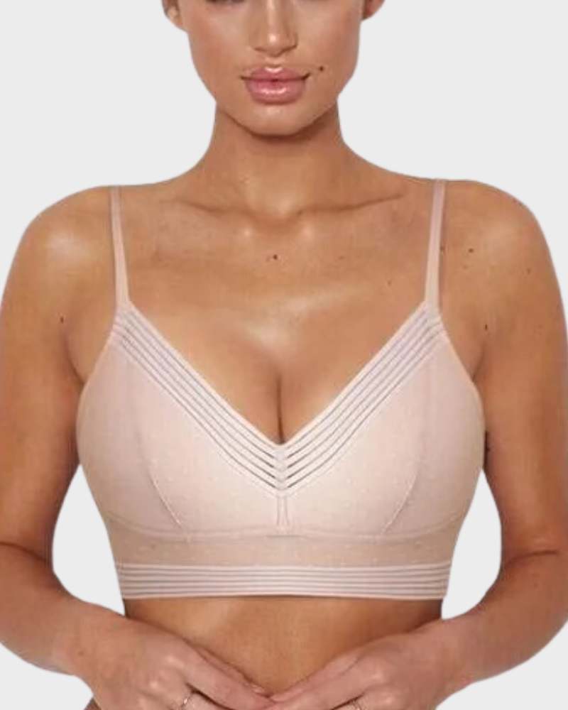 Soutien-gorge en dentelle douce à bande extensible extra-large