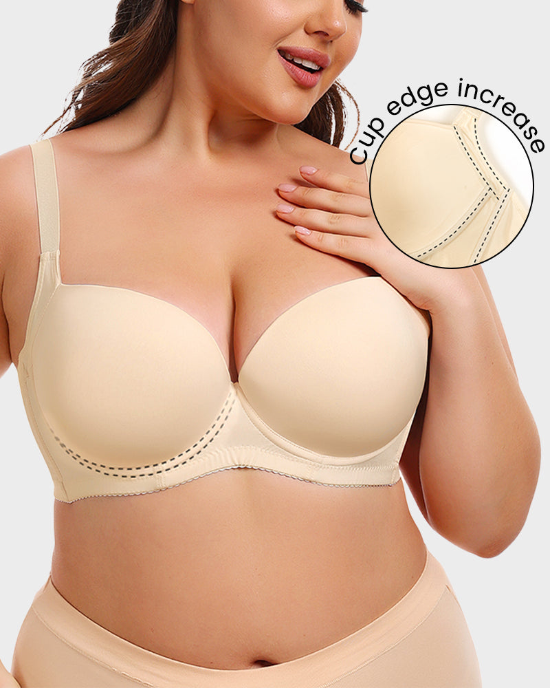 Comfy Smoothing Push-Up T-Shirt Bra