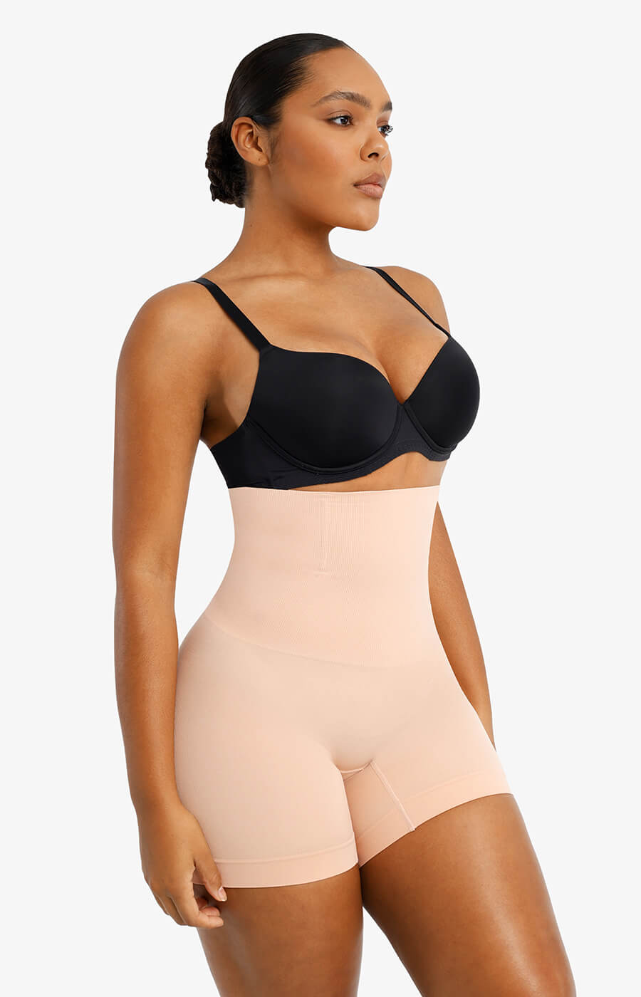 SheShape® Comfort High-Waist Boned Shapewear Shorts