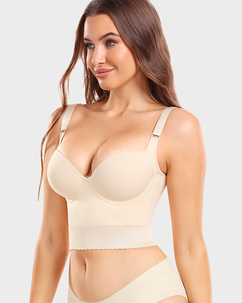 Soutien-gorge push-up longiligne avec effet gainant intégré SheCurve®