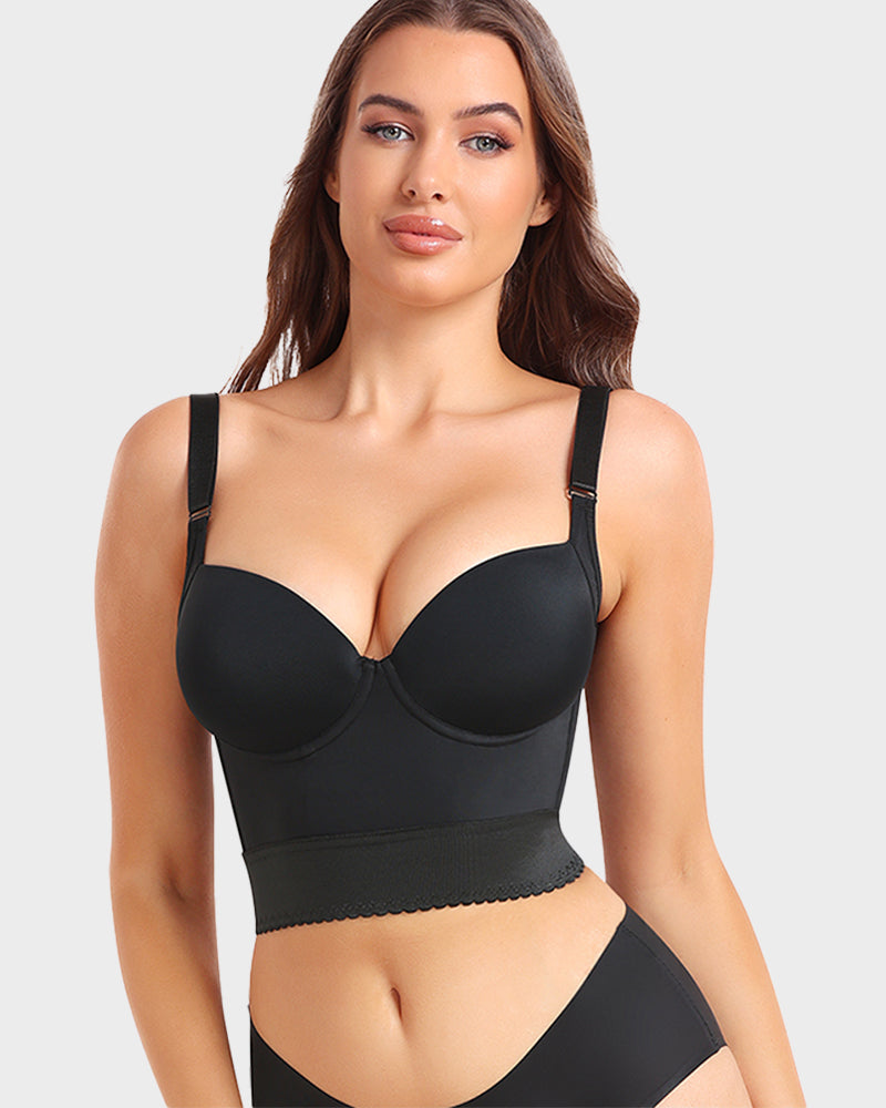 Soutien-gorge push-up longiligne avec effet gainant intégré SheCurve®