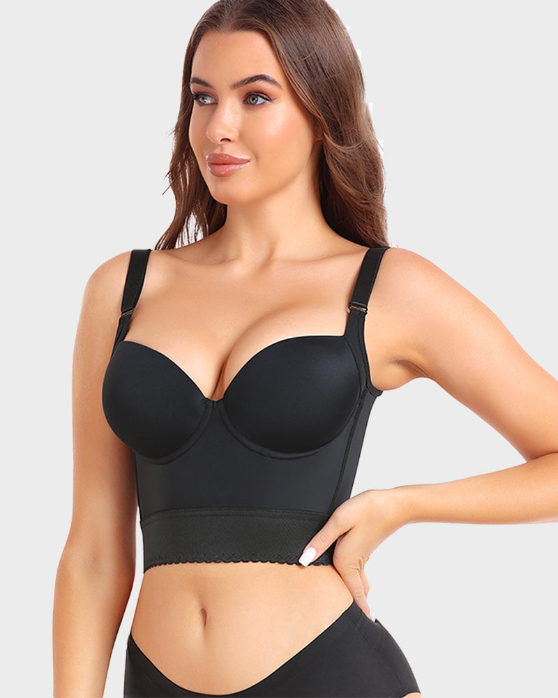 Soutien-gorge push-up longiligne avec effet gainant intégré SheCurve®