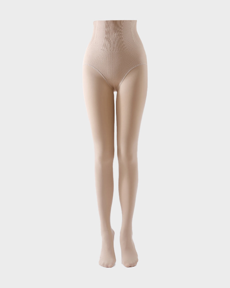 Collants sculptants taille haute doublés en polaire