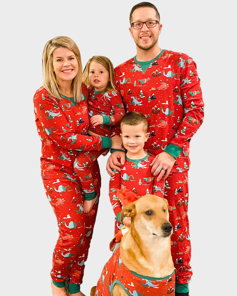 Ensemble de pyjama assorti pour la famille avec motif de Noël