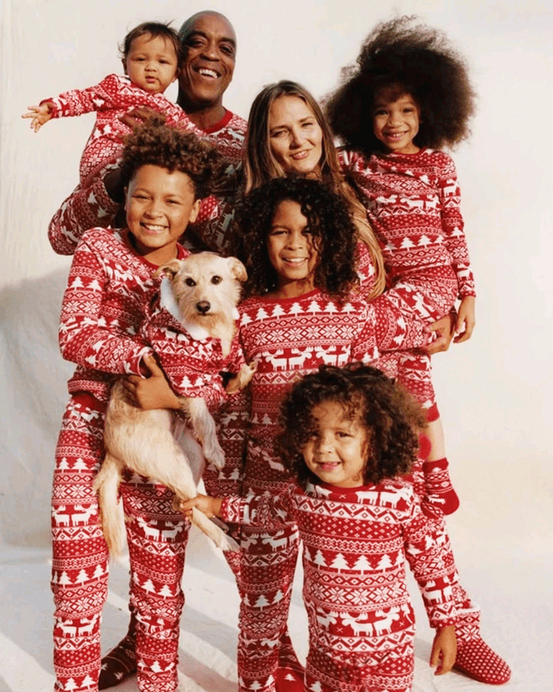 Ensemble de pyjama assorti pour la famille de Noël