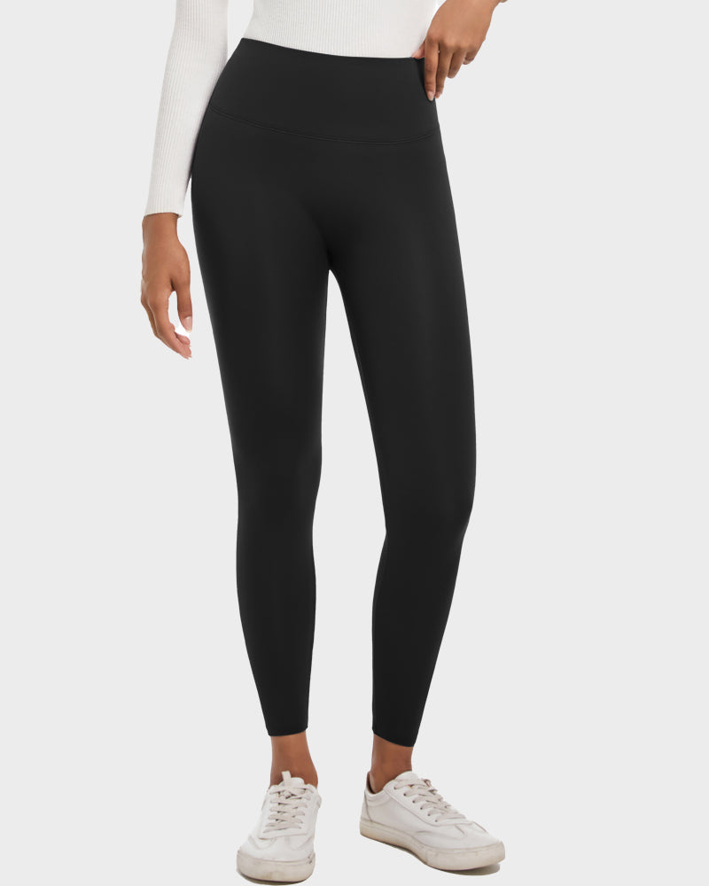 High Waist Butt Lifting Sherpa Fleece Lined Leggings