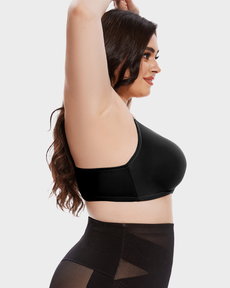 Soutien-gorge moulé sans armatures en une seule pièce sans couture