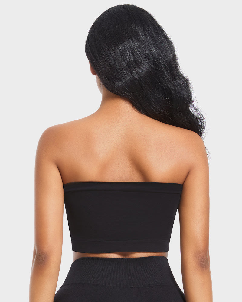 Seamless Comfort Non-Padded Strapless Bandeau Bra