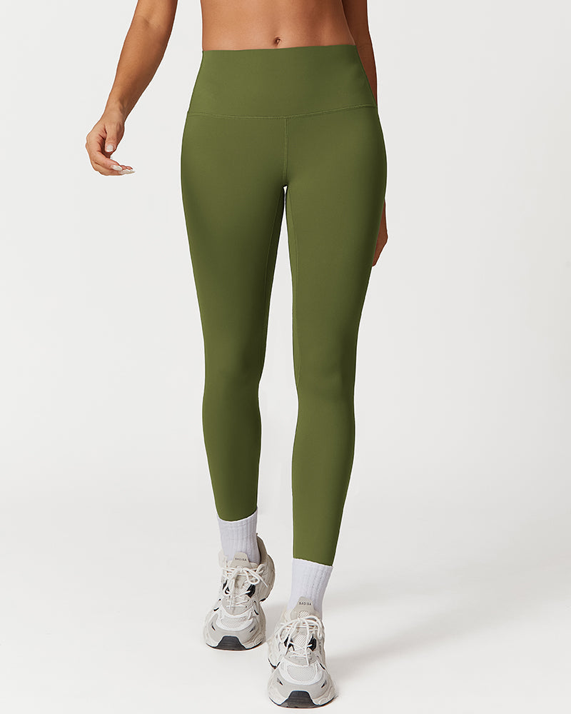 Leggings de entrenamiento ligeros de cintura alta 