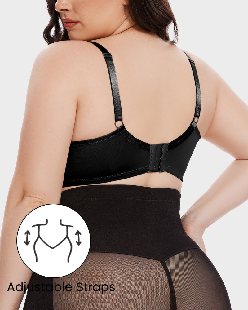 Soutien-gorge moulé sans armatures en une seule pièce sans couture