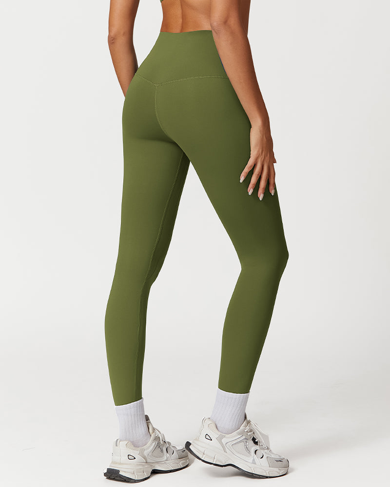 Leggings de entrenamiento ligeros de cintura alta 