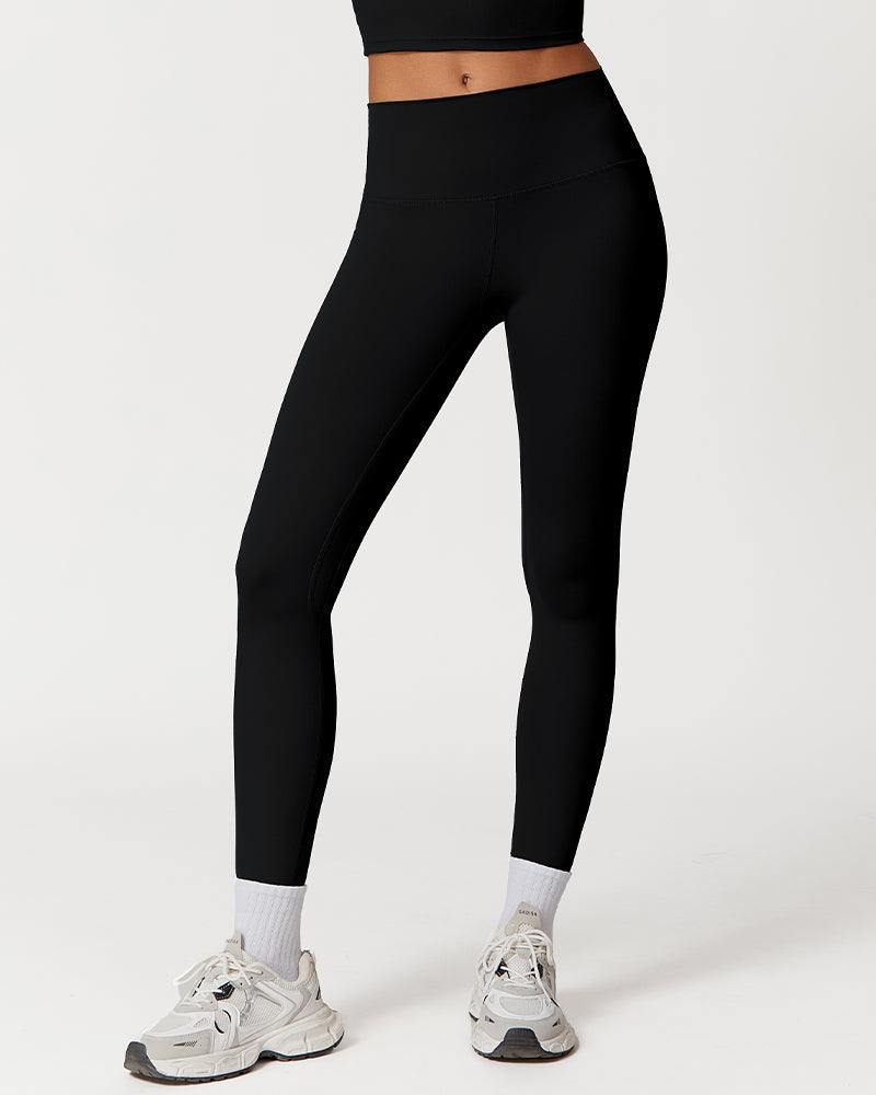 Leggings de entrenamiento ligeros de cintura alta 