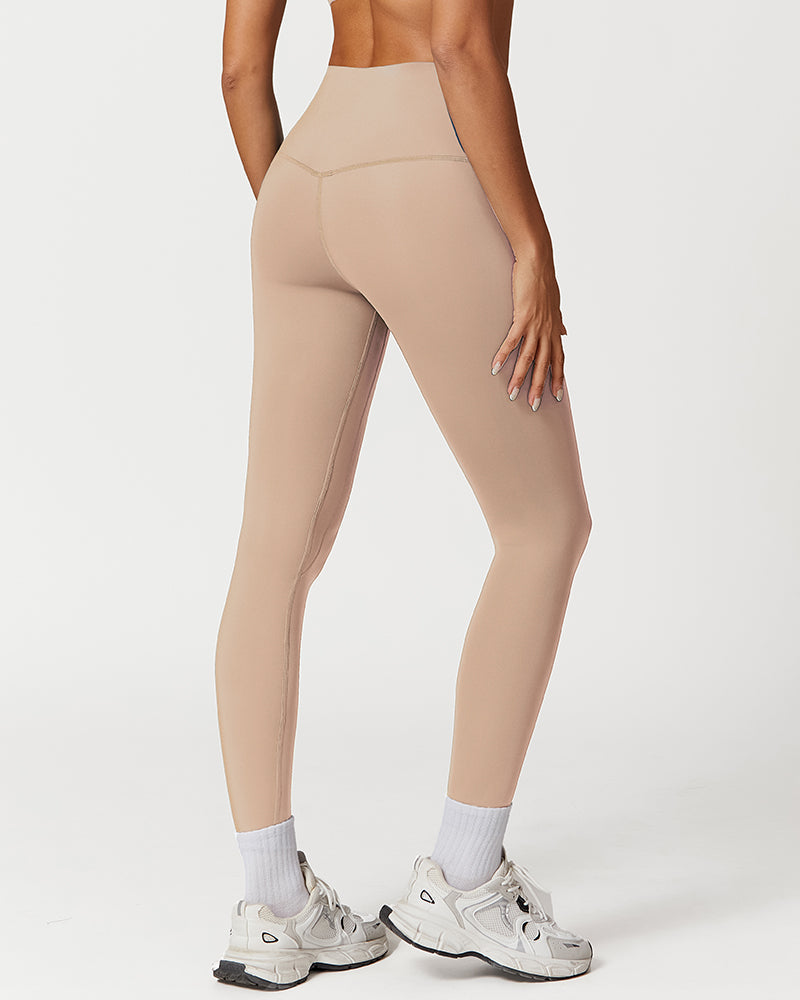 Leggings de entrenamiento ligeros de cintura alta 