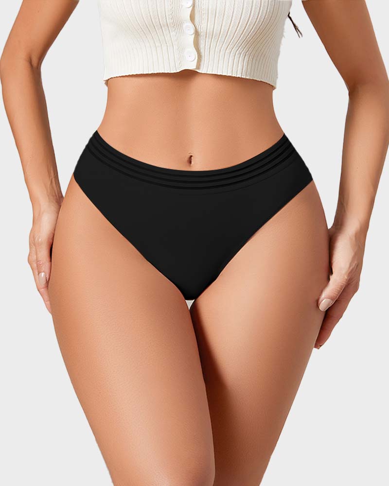 Culotte taille basse confortable en coton SheCurve®