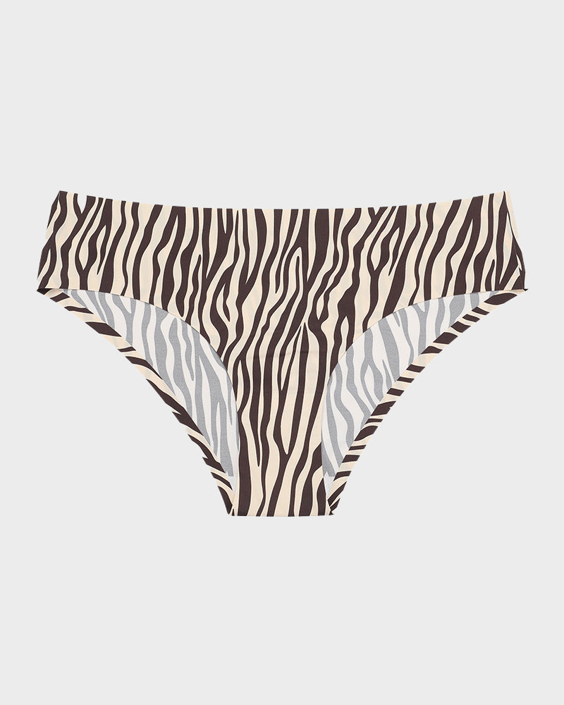 Culotte Cheeky taille basse sans coutures à imprimé animalier SheCurve®