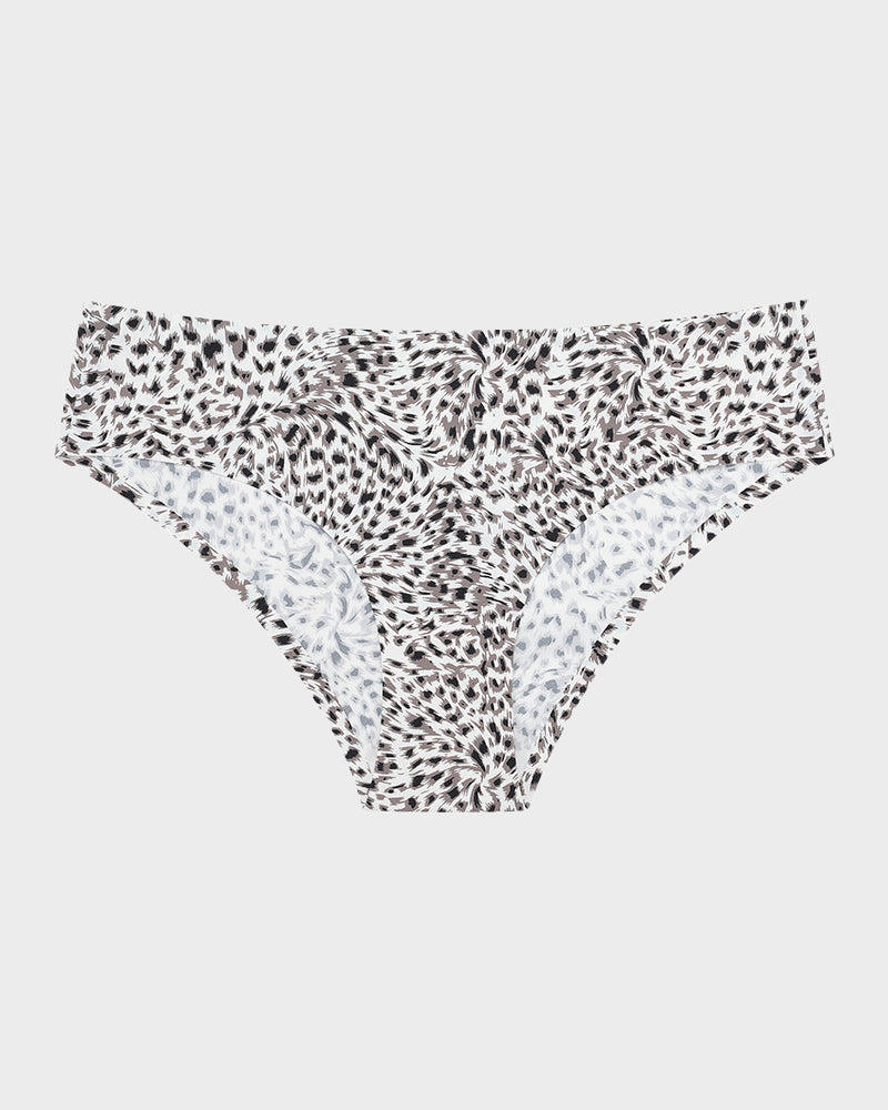 Culotte Cheeky taille basse sans coutures à imprimé animalier SheCurve®