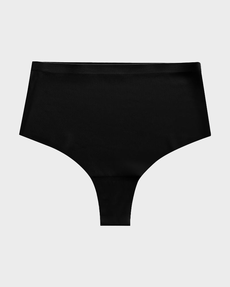 Mid-Rise Seamless Thong Panty