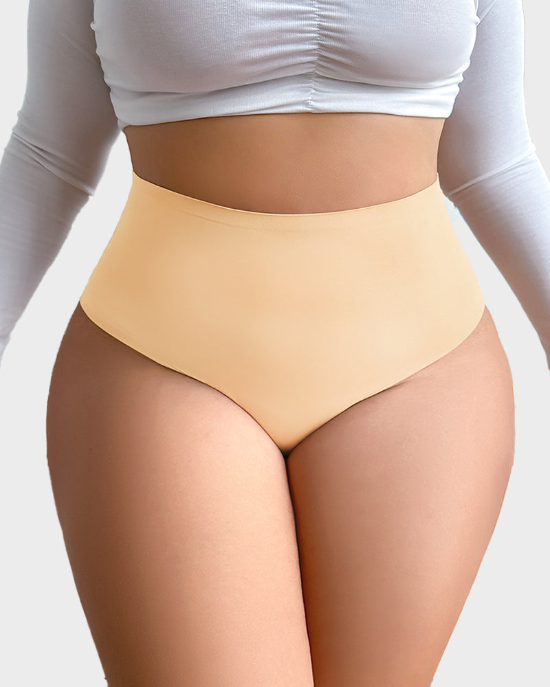 Culotte string gainante taille haute sans coutures SheCurve®