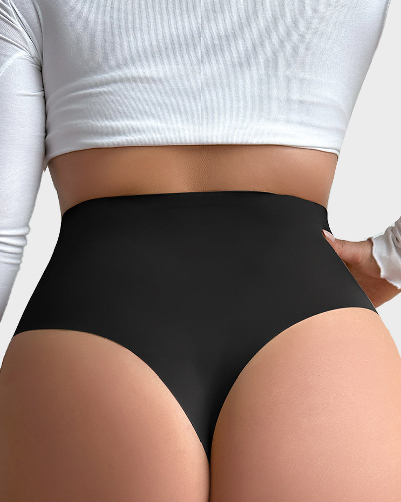 Culotte string gainante taille haute sans coutures SheCurve®