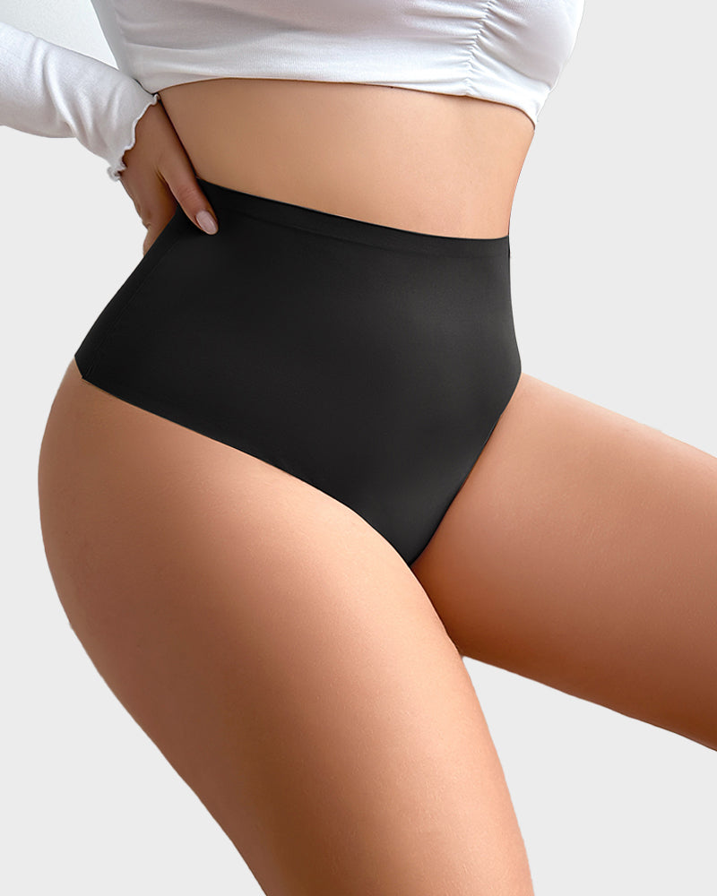 Culotte string gainante taille haute sans coutures SheCurve®