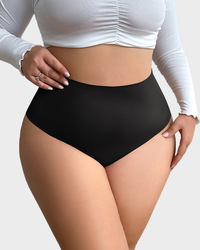 Seamless High-Rise Tummy Control Shaping Thong Panty