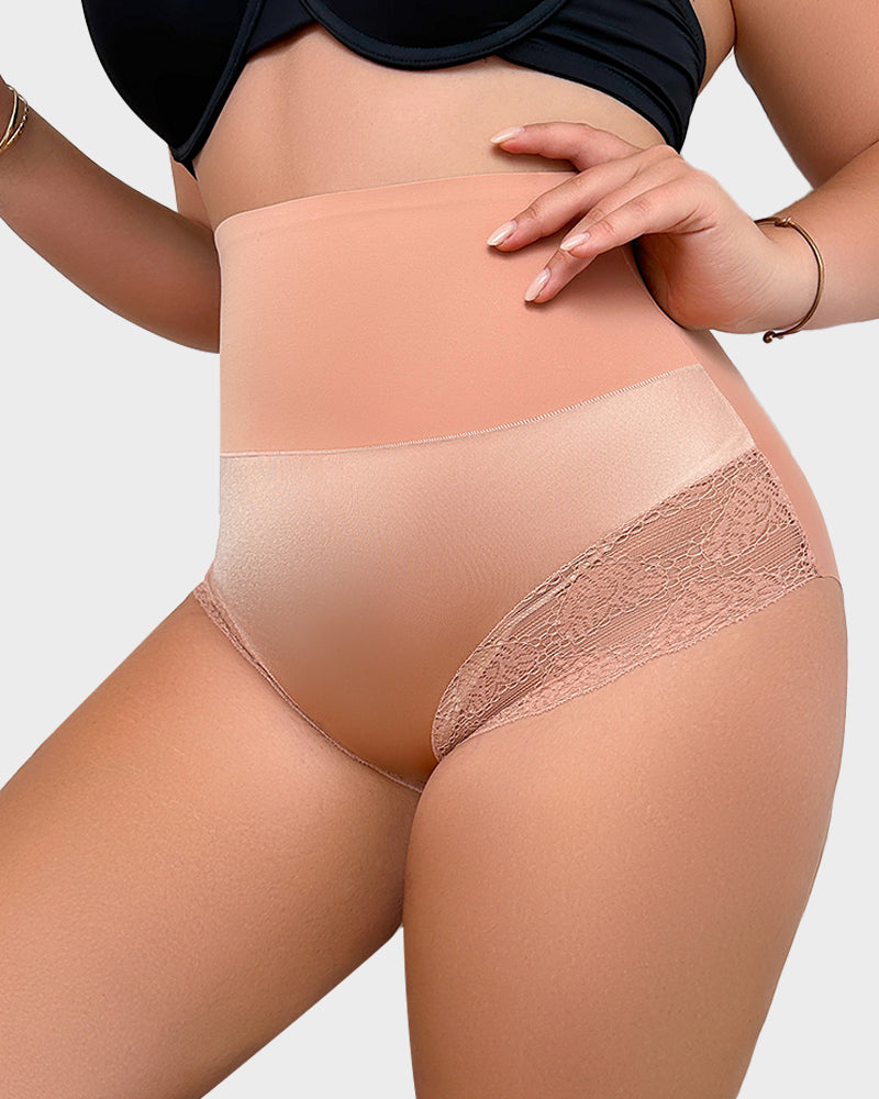 Lace-Trim Shaping Brief Panty